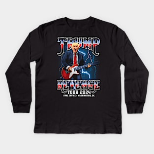 Trump Revenge Tour 2024 Kids Long Sleeve T-Shirt